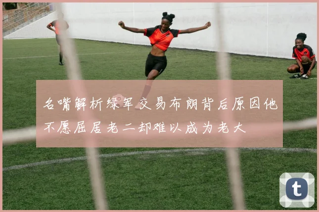 名嘴解析绿军交易布朗背后原因他不愿屈居老二却难以成为老大