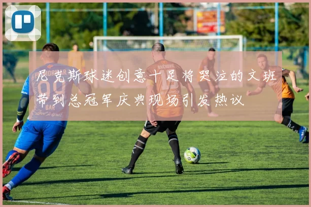 尼克斯球迷创意十足将哭泣的文班带到总冠军庆典现场引发热议